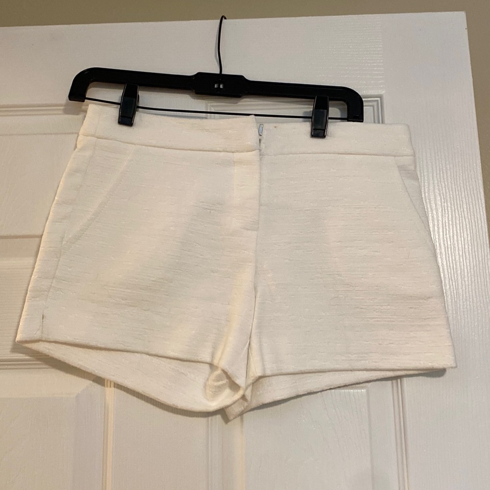Trina Turk white shorts